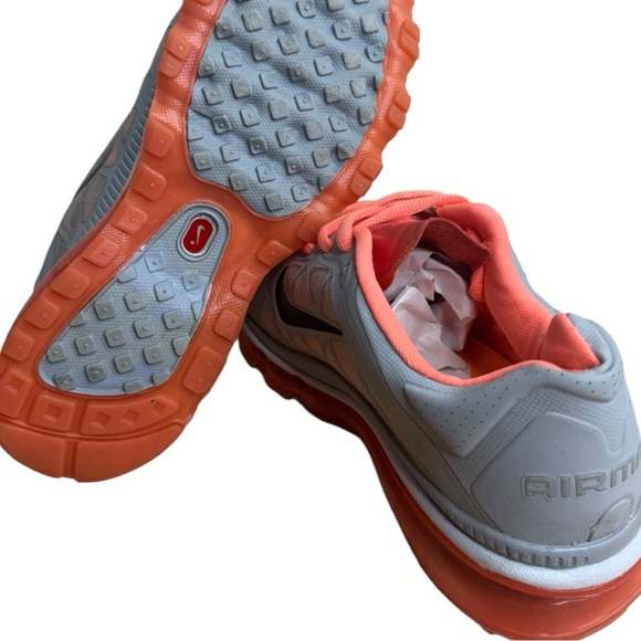 Nike Women's Athletic Shoes in Gray and Coral - Picture 9 of 15